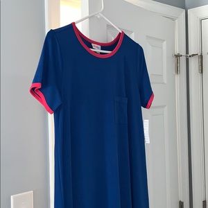 Lularoe Carly size small NWT Blue